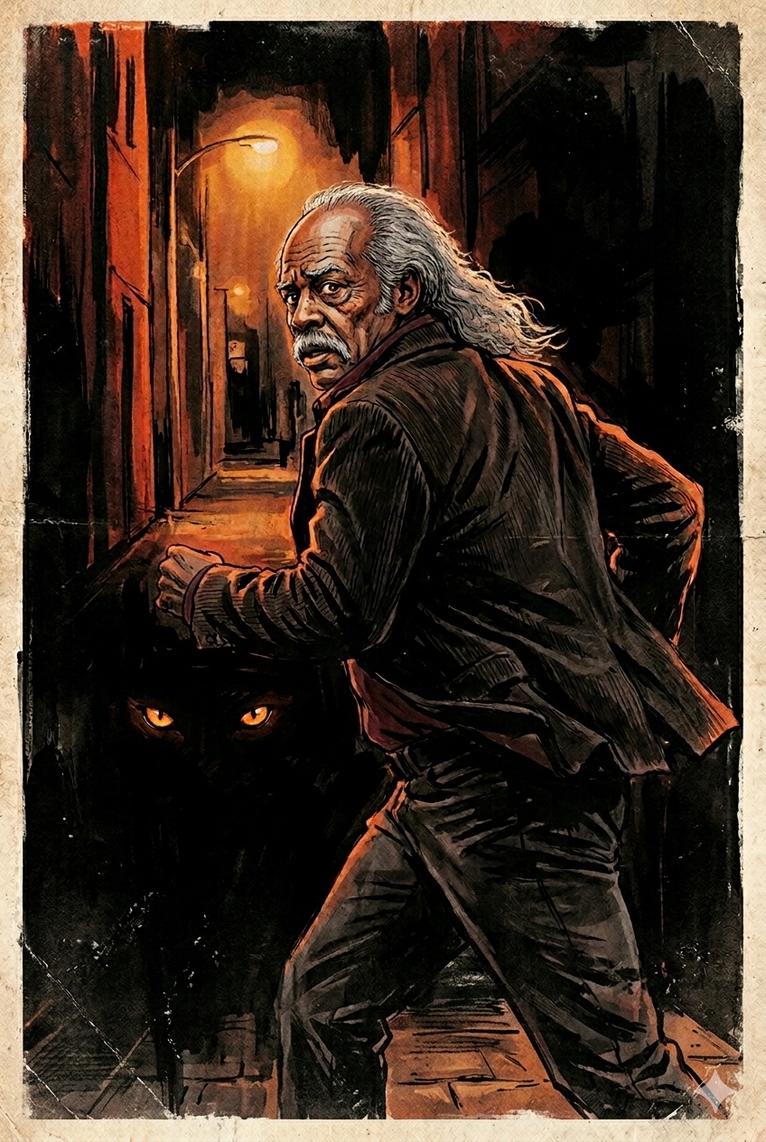 Harvest Saints alley artwork